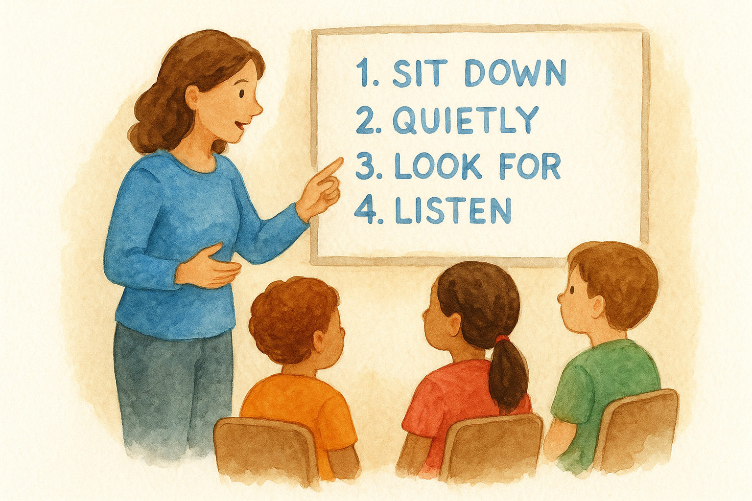 How to introduce routines with direct instruction