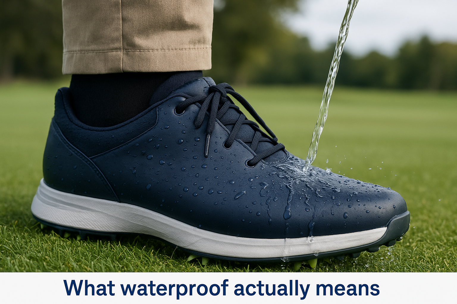 What waterproof actually means