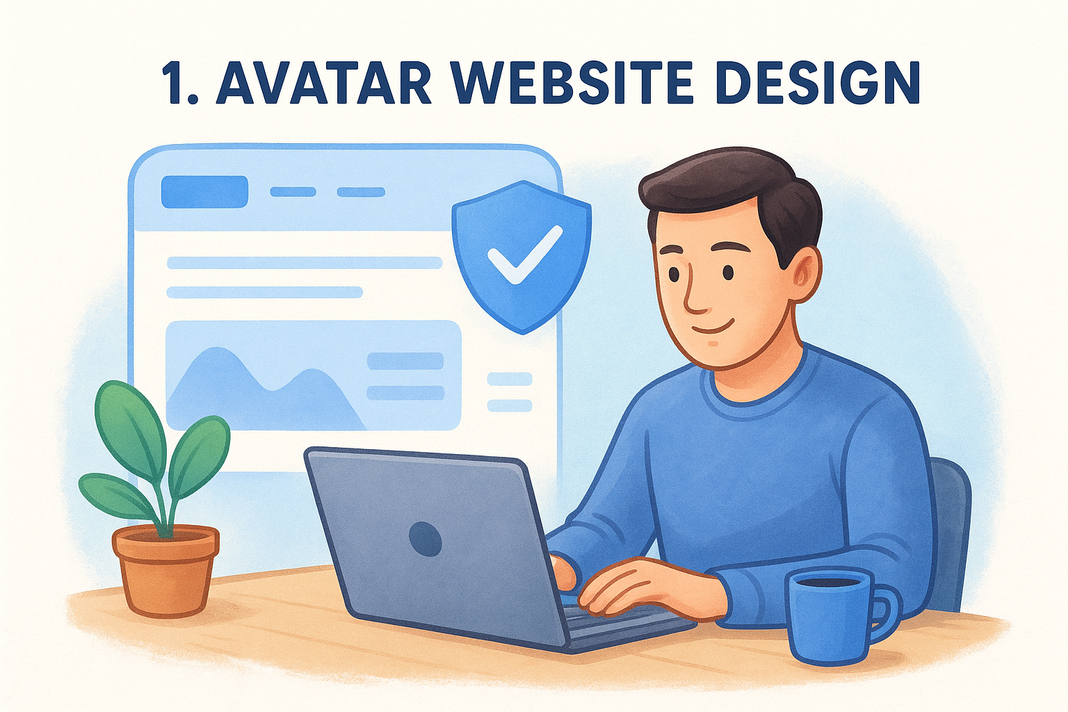 1. AVATAR WEBSITE DESIGN