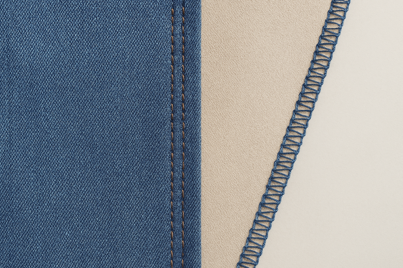 Stitches and seams