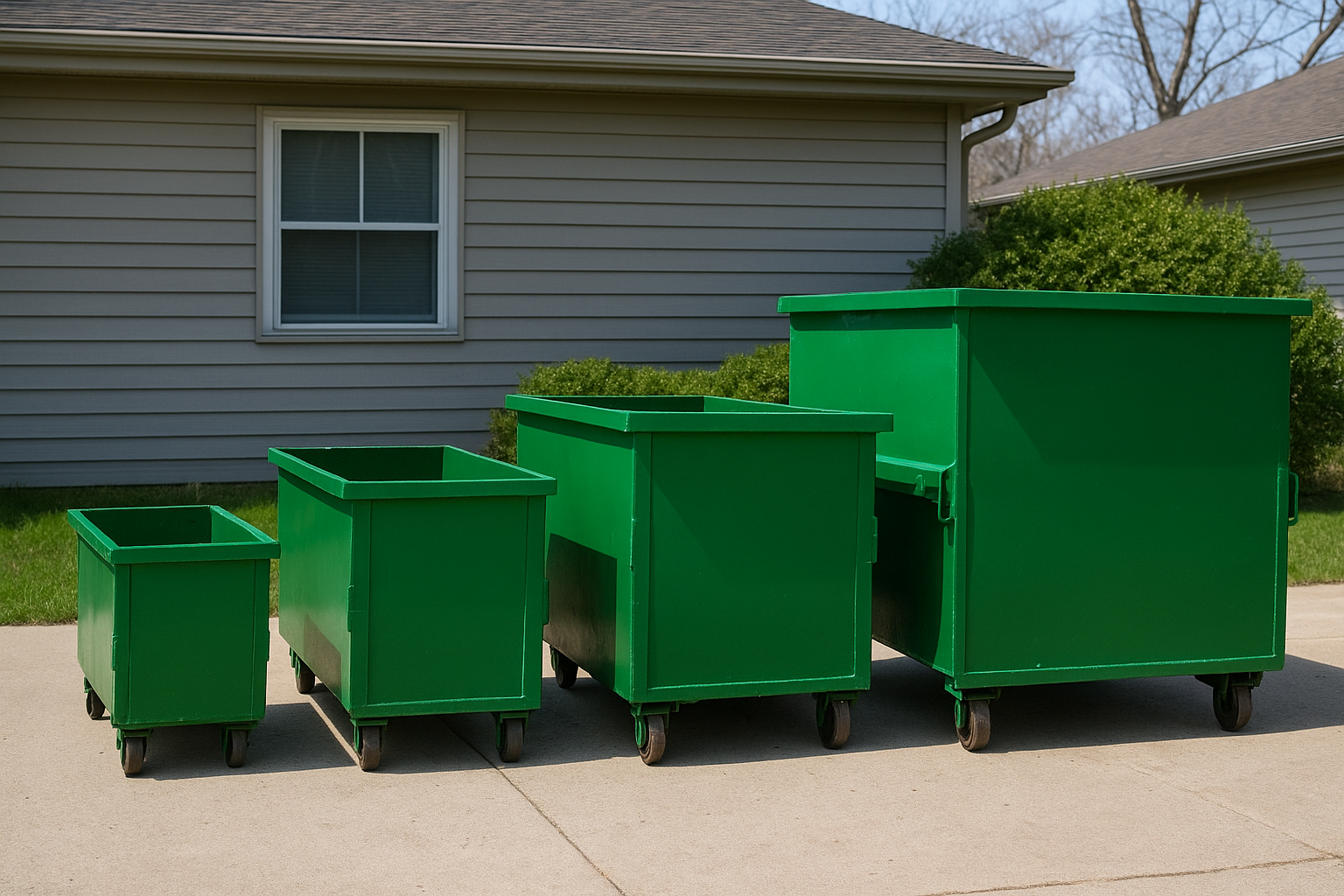 Match your debris to a container