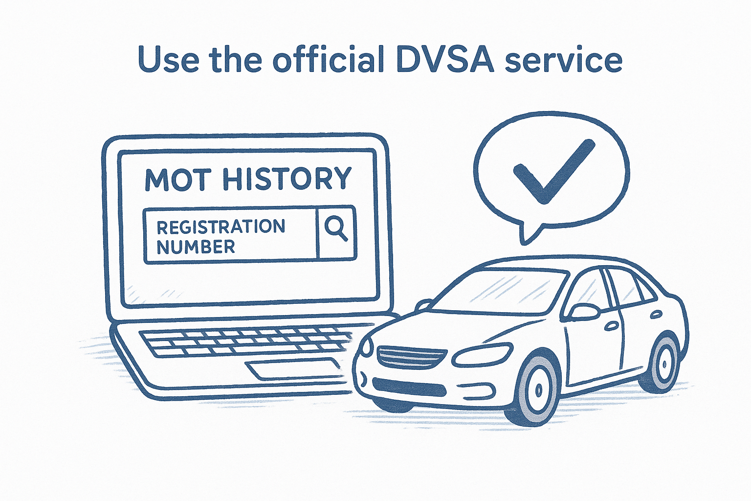 Use the official DVSA service