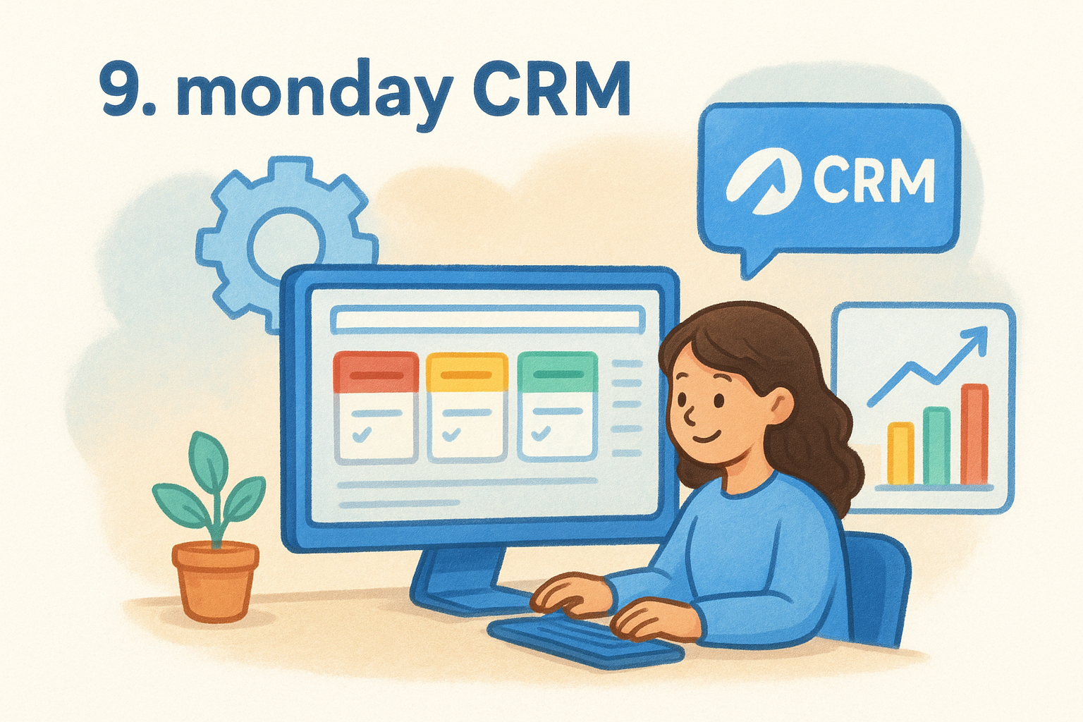 9. monday CRM
