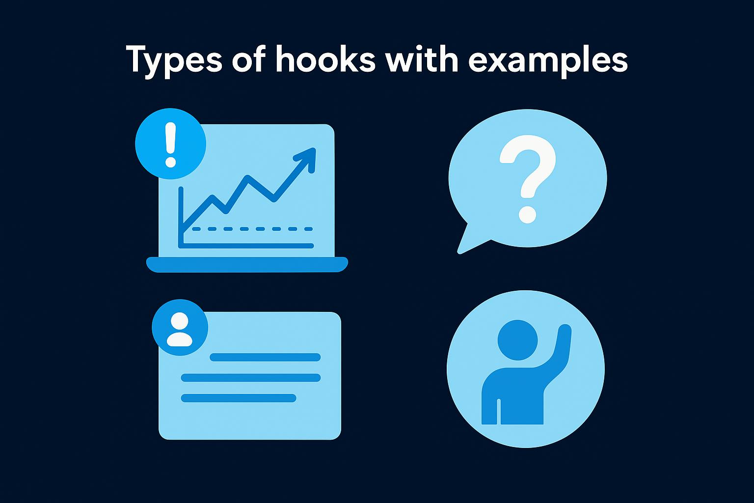 Types of hooks with examples