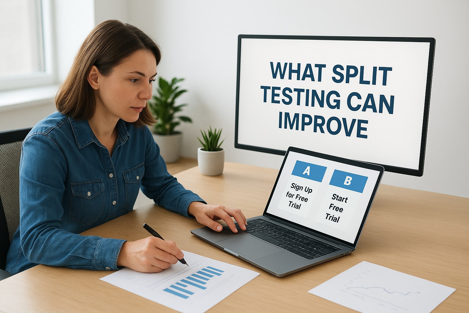What split testing can improve
