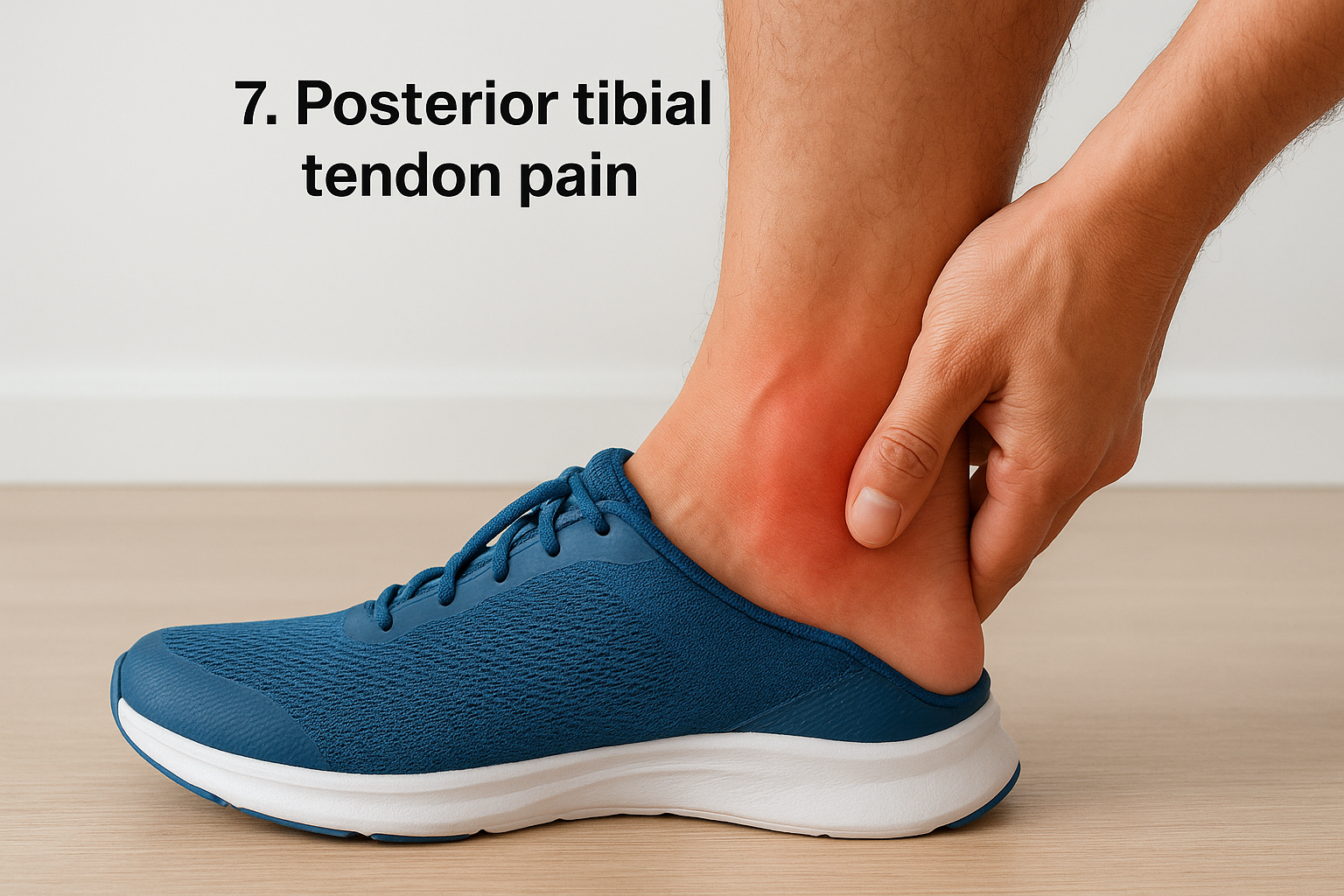 7. Posterior tibial tendon pain
