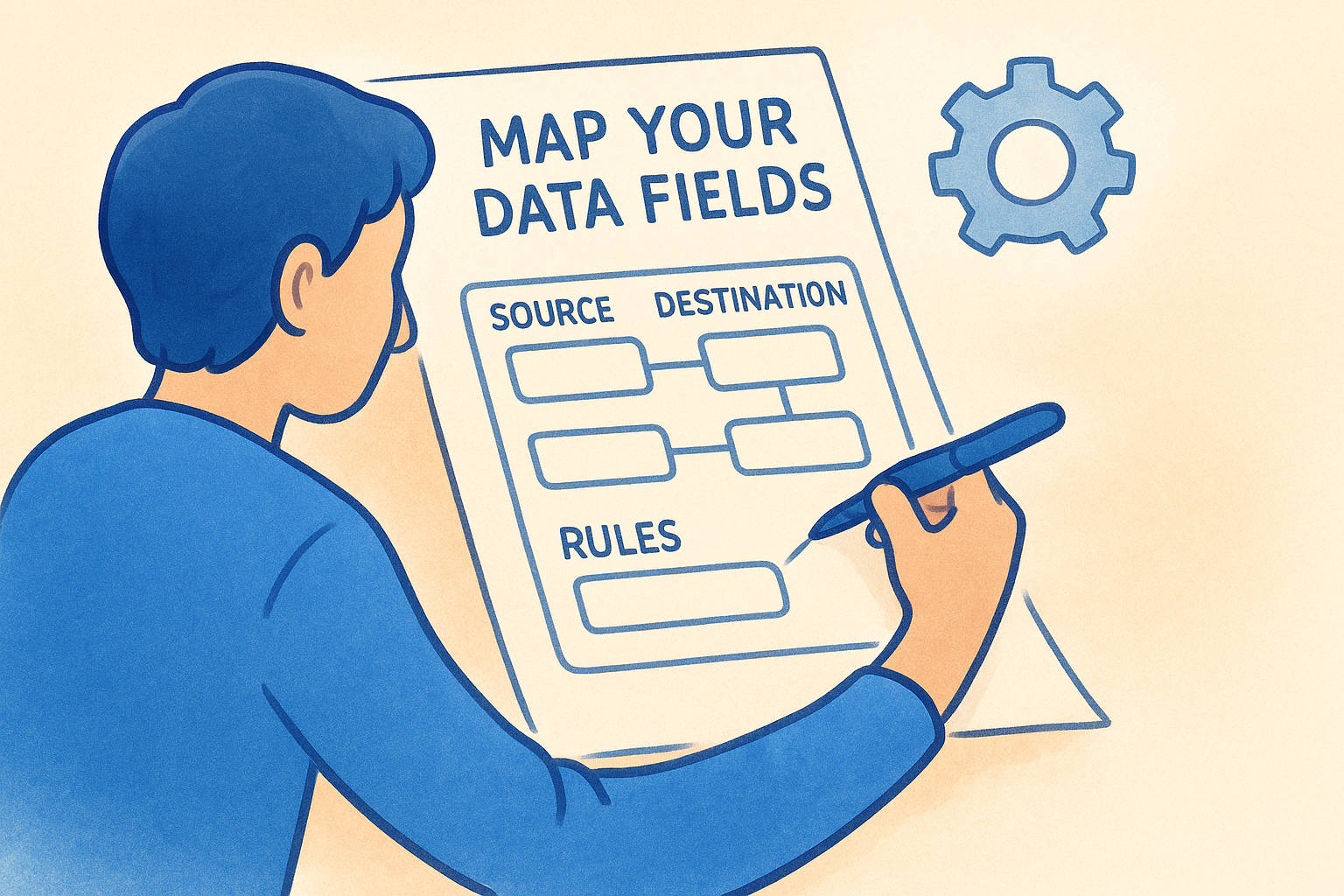 Map your data fields before you build