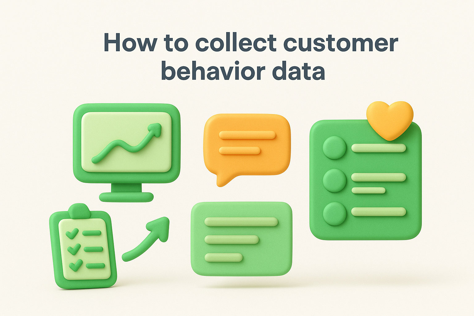 How to collect customer behavior data