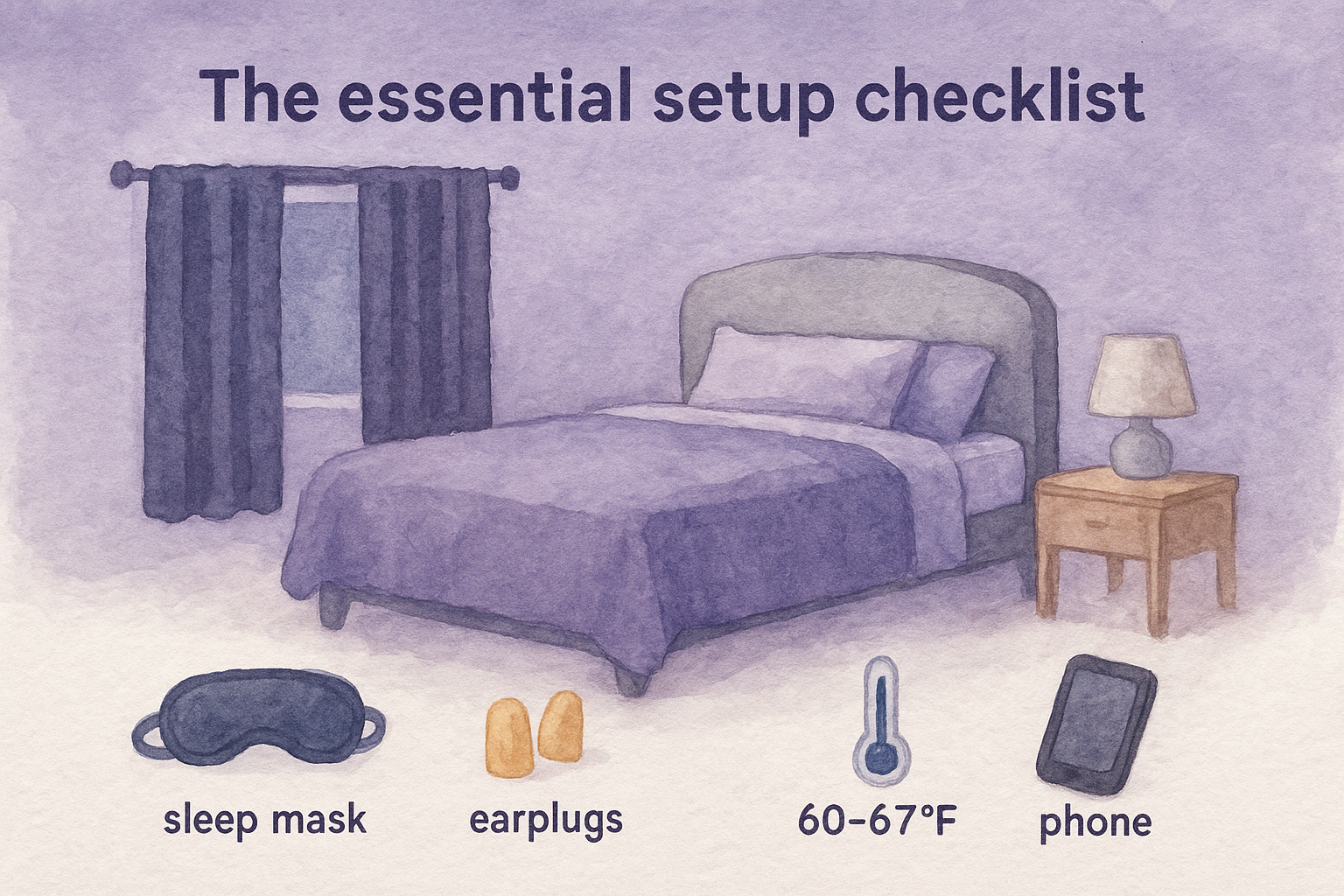 The essential setup checklist