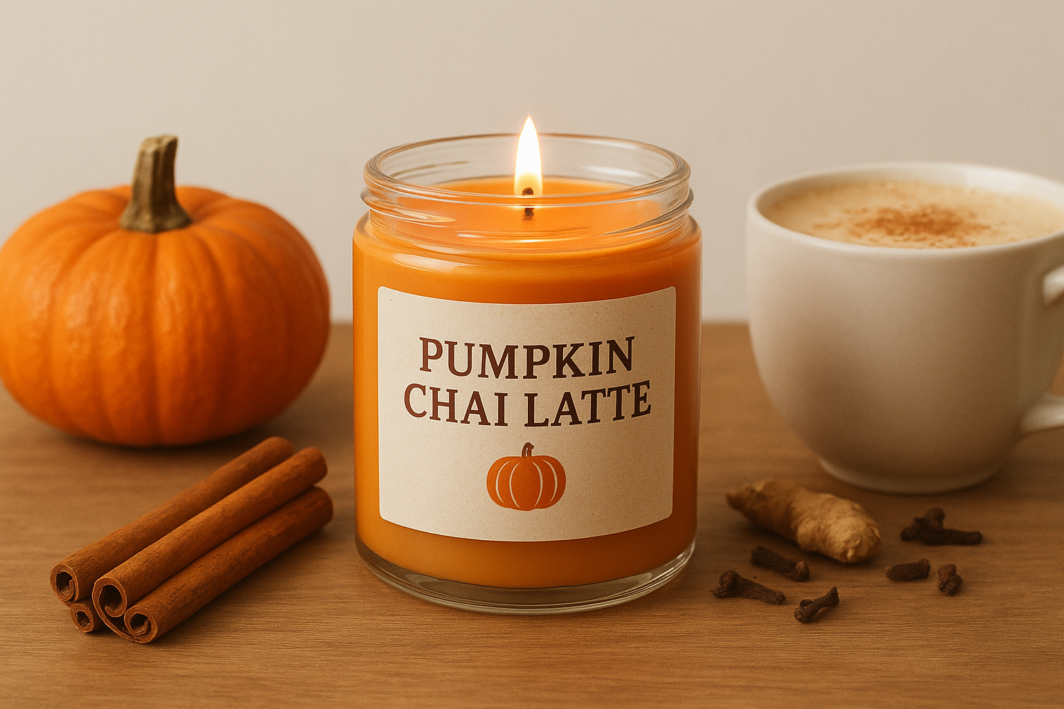 3. Pumpkin chai latte