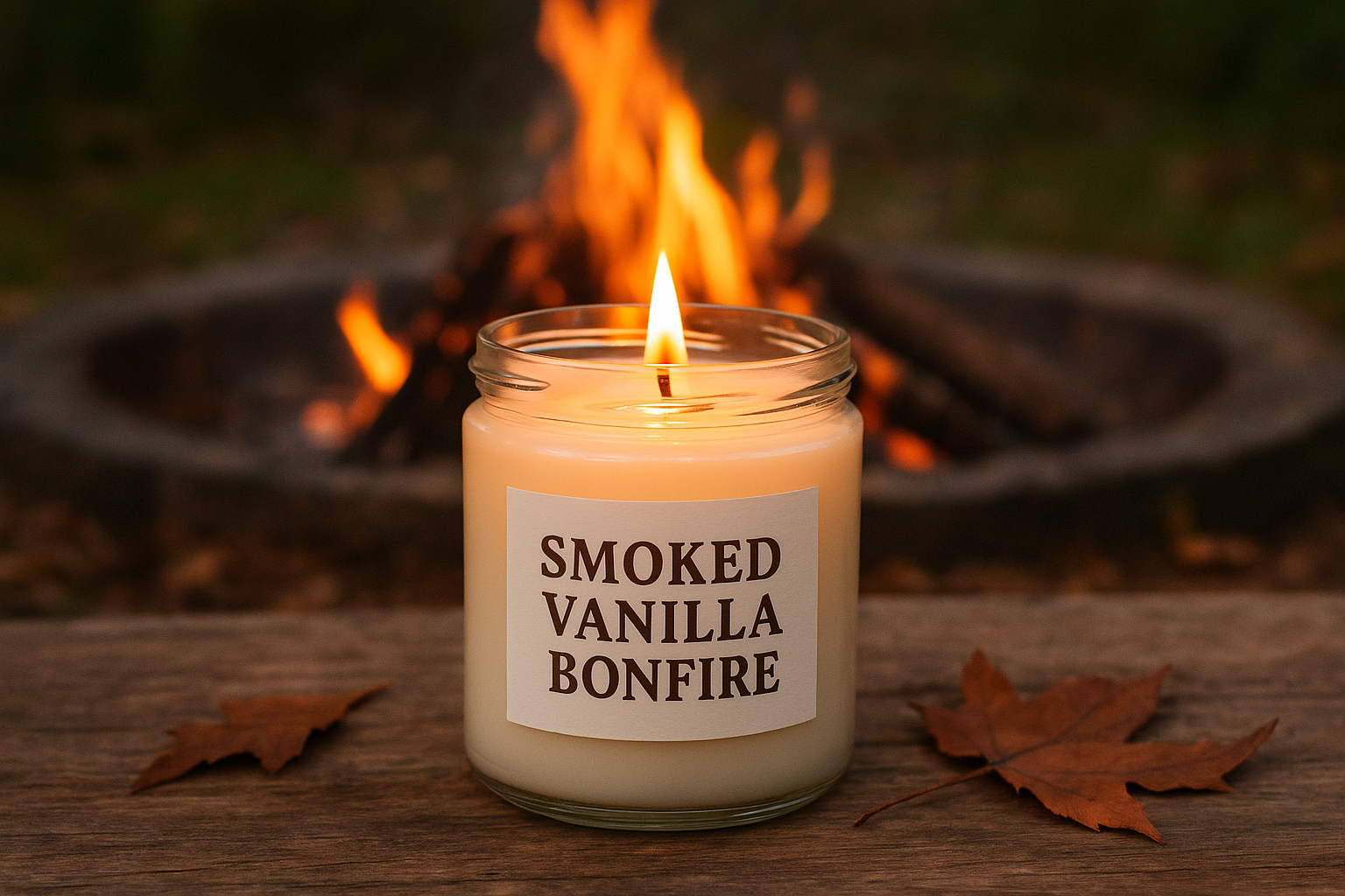 5. Smoked vanilla bonfire