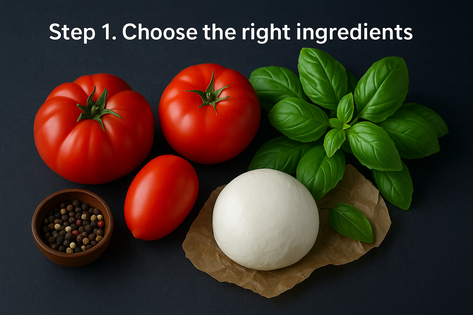 Step 1. Choose the right ingredients
