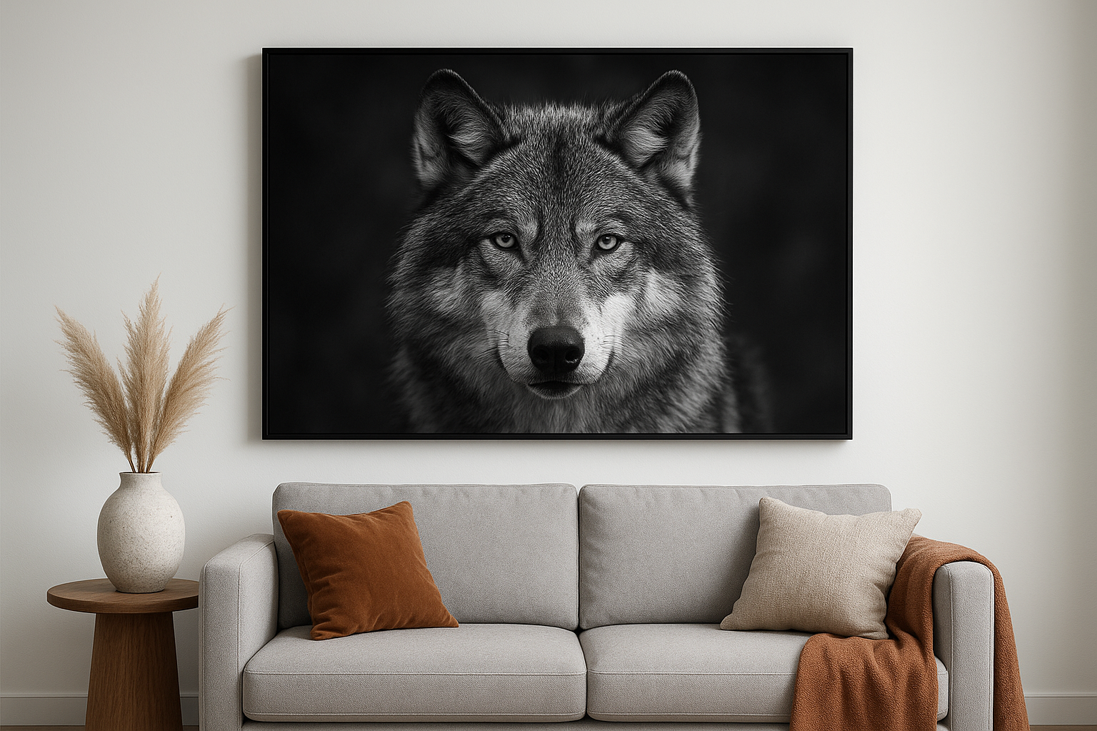 2. Black and White Wildlife Photography