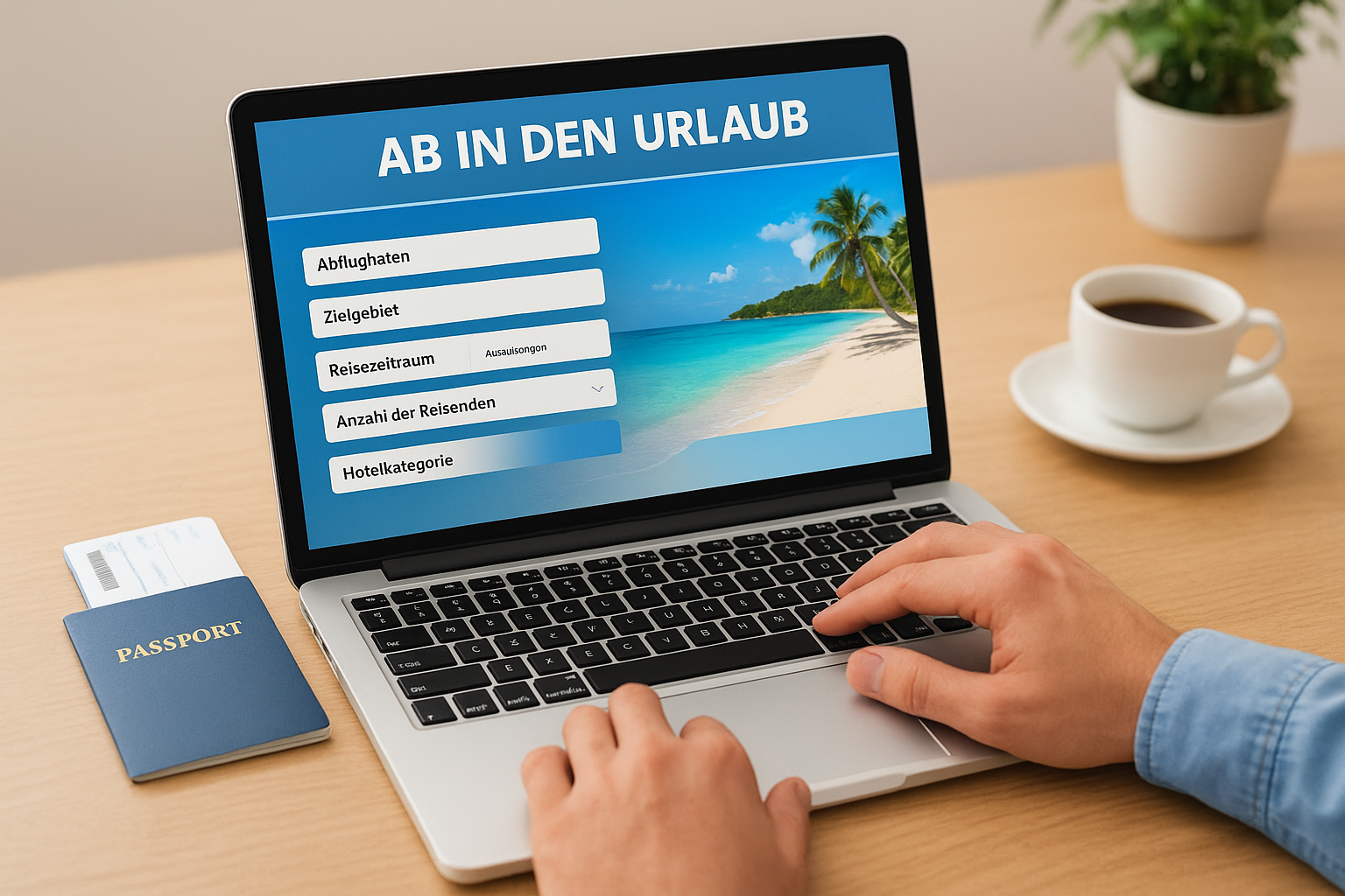 Schritt f&uuml;r Schritt durch den Buchungsprozess