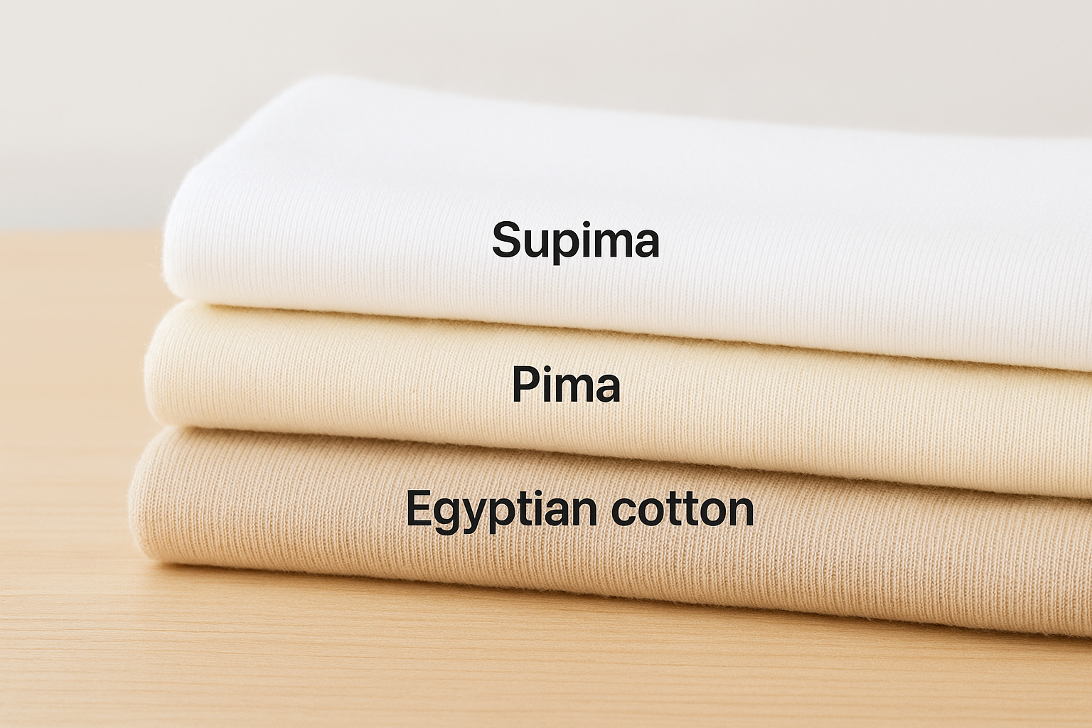 Supima vs Pima and Egyptian cotton