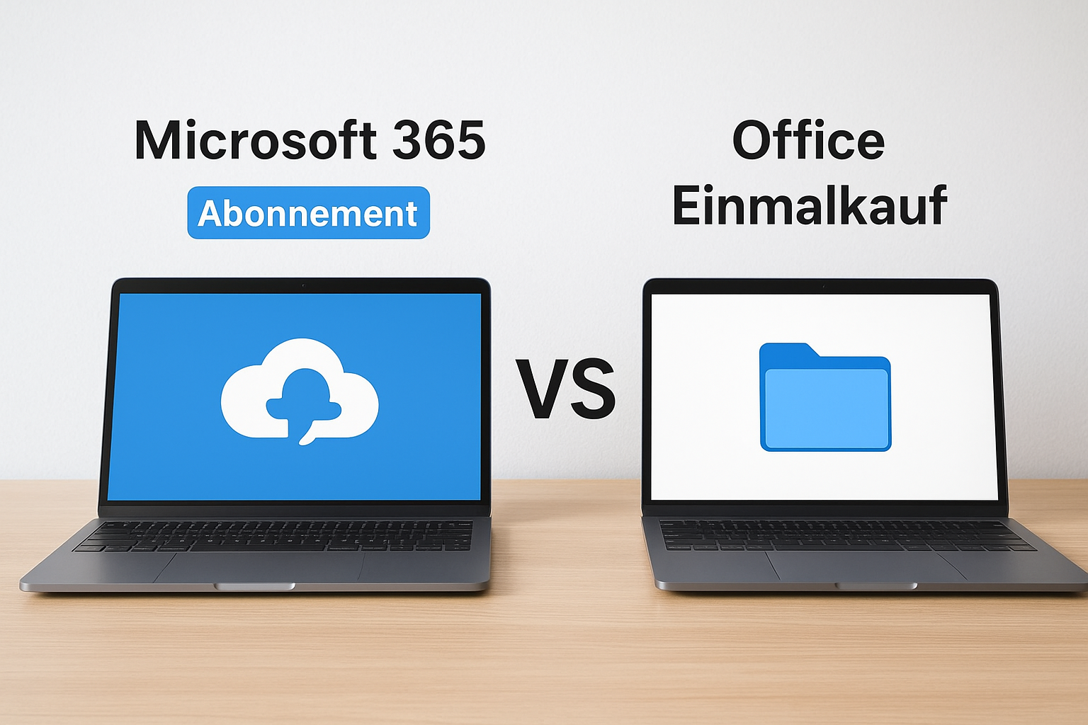 Microsoft 365 vs. Office Einmalkauf: der Unterschied