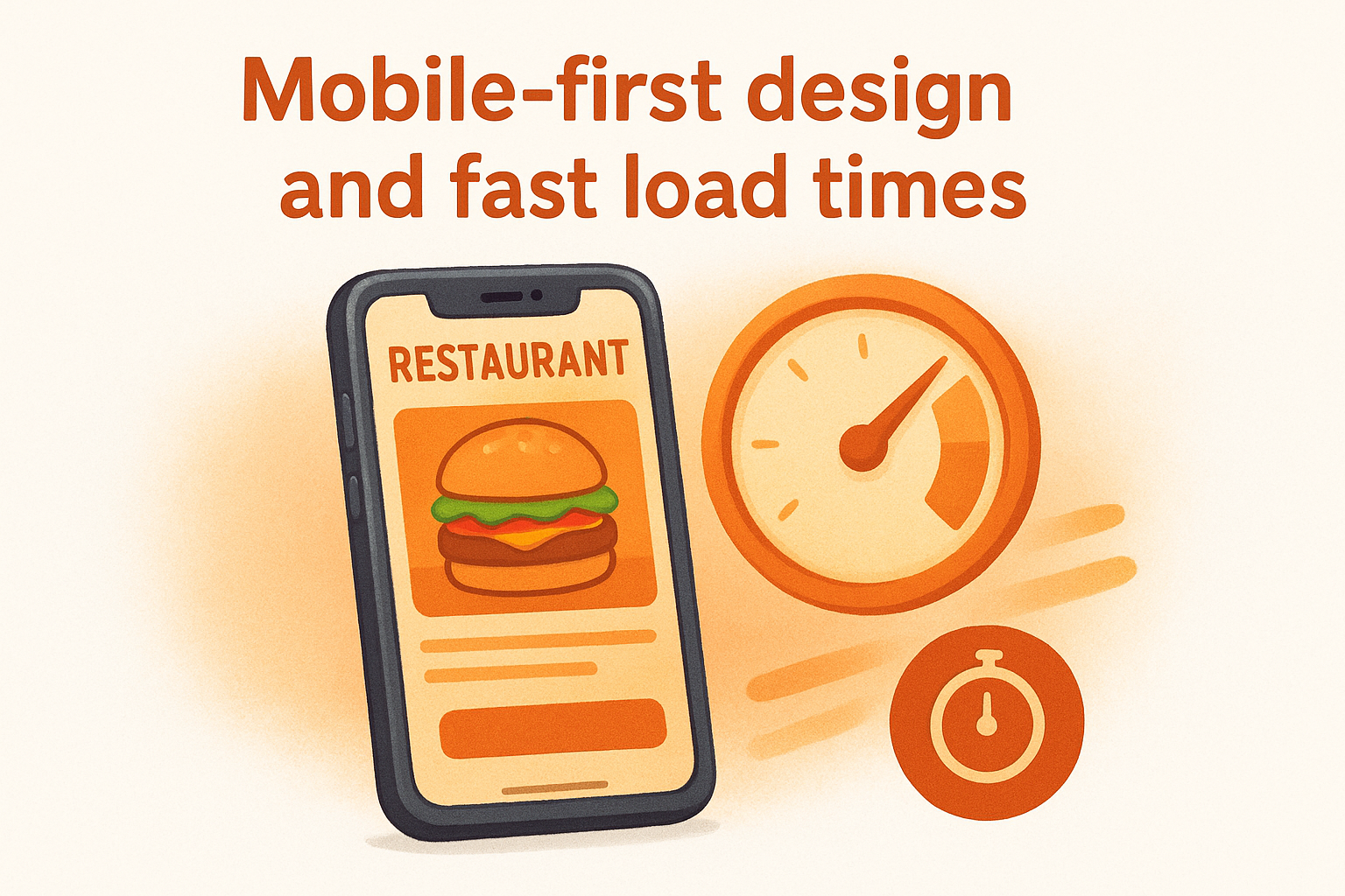 2. Mobile-first design and fast load times