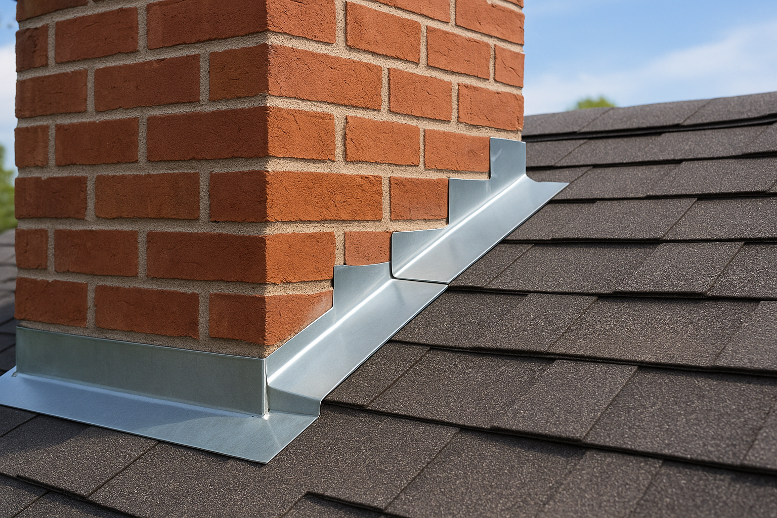What chimney flashing actually does