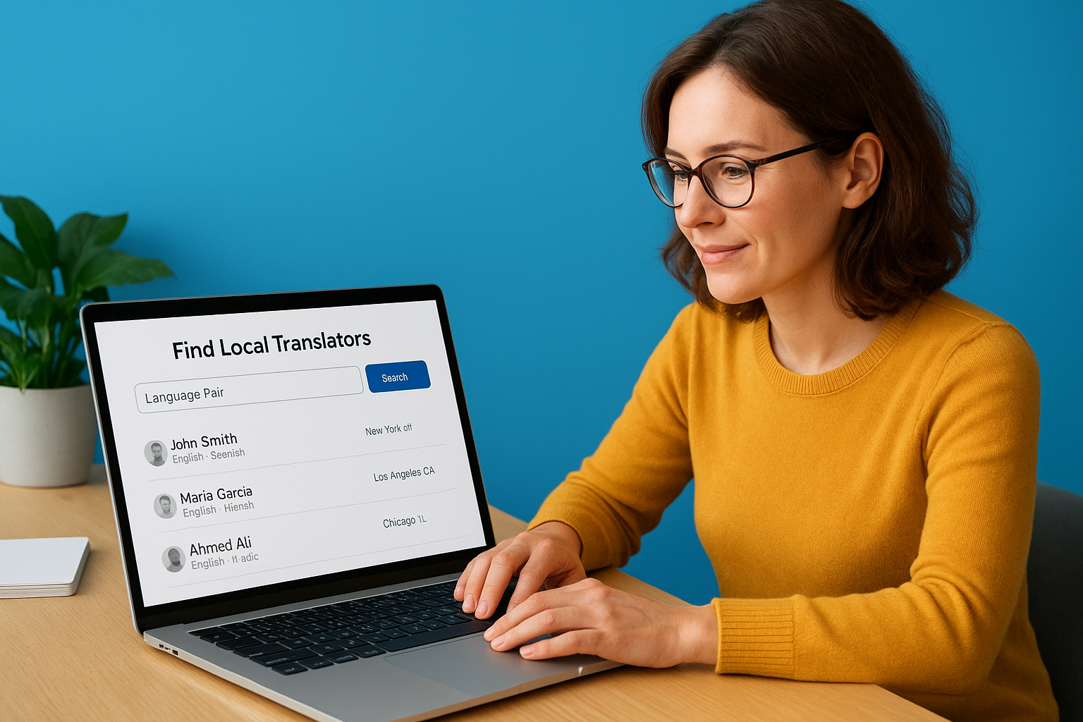 How the directory helps you find local translators