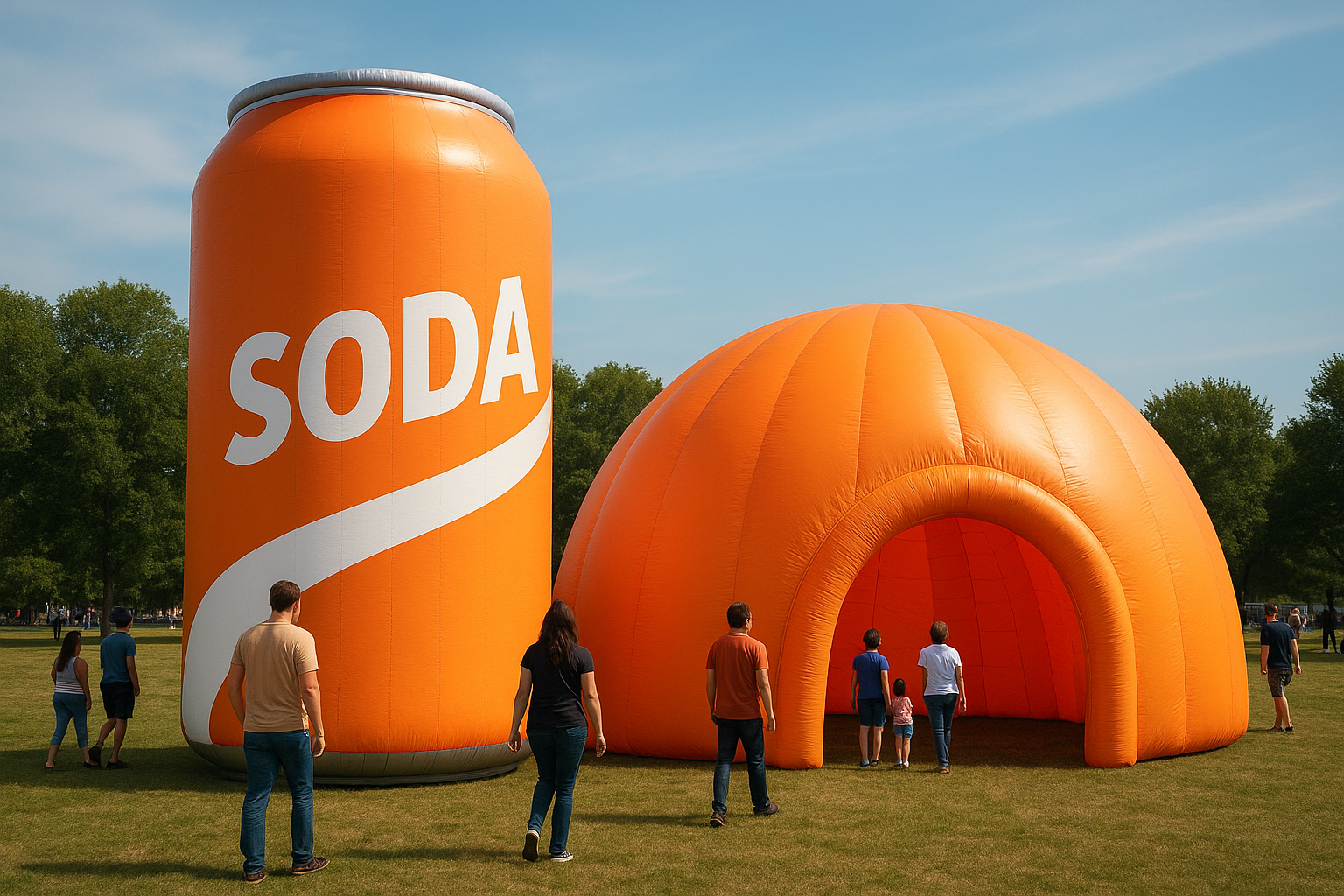 Large-scale physical activations