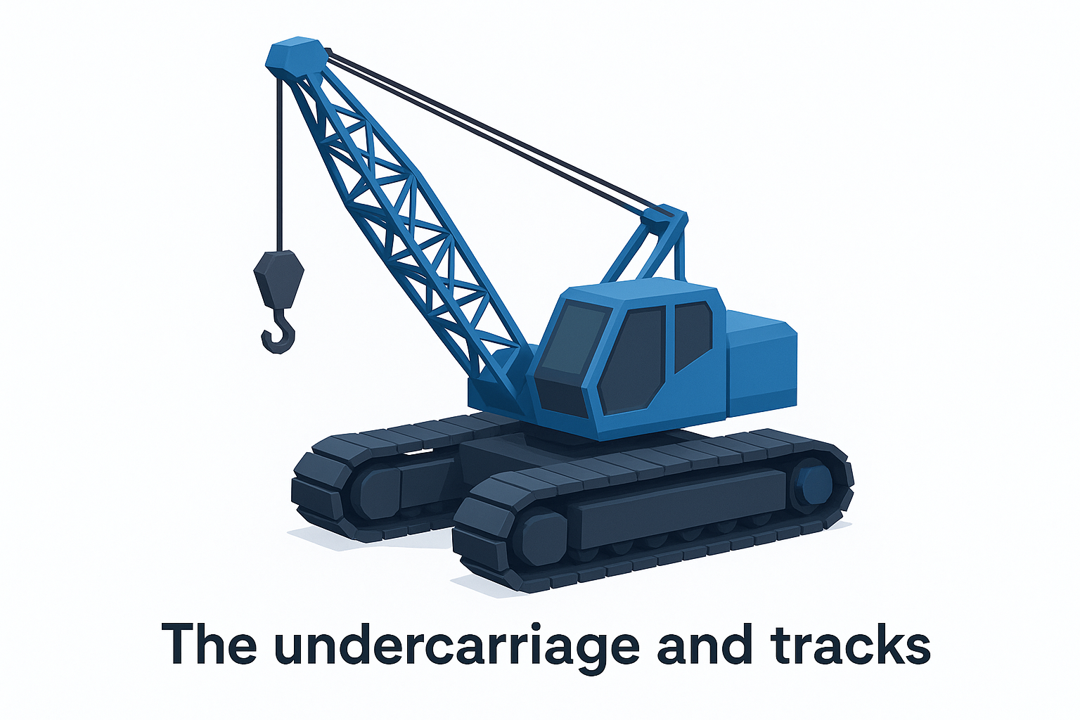 The undercarriage and tracks