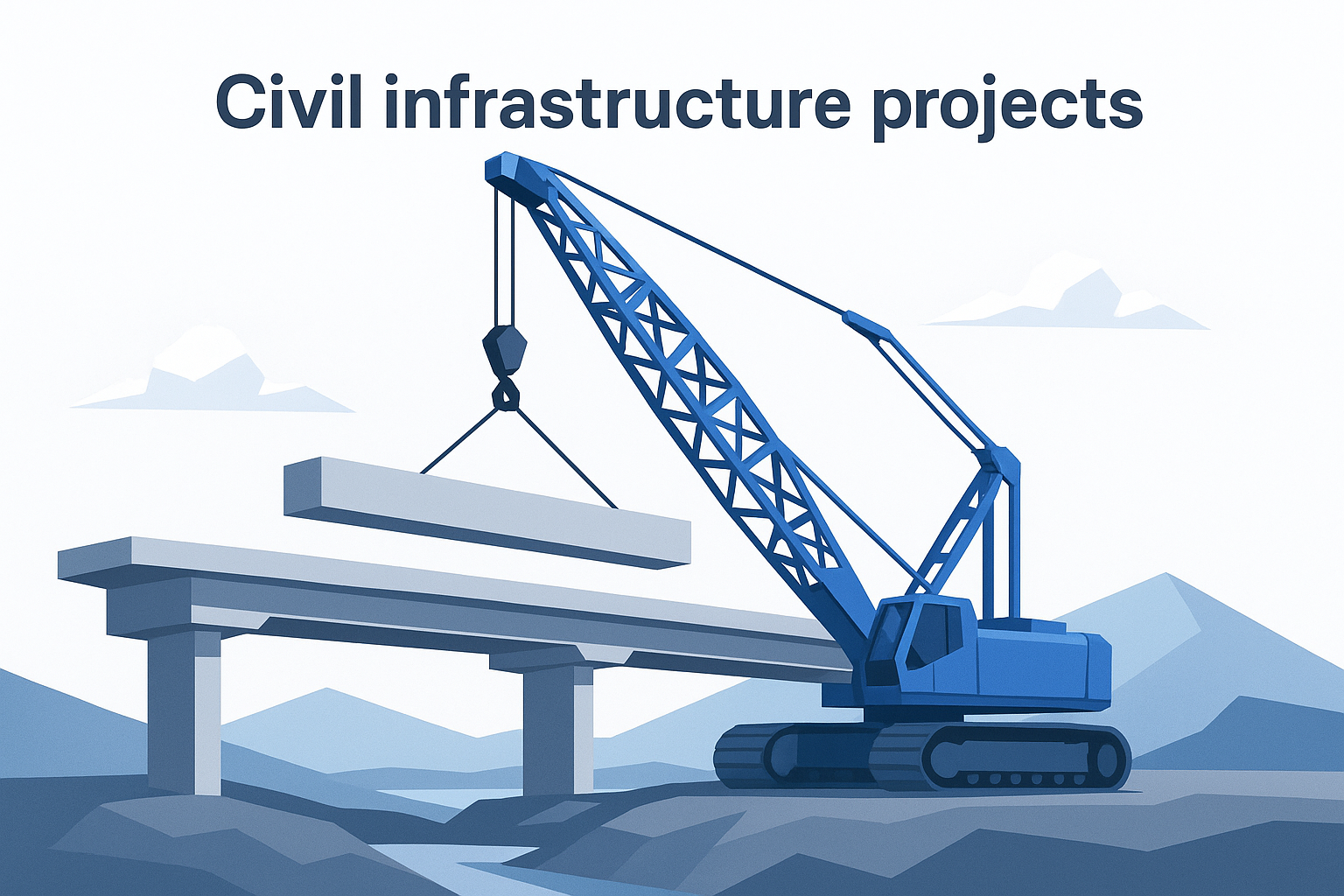 Civil infrastructure projects
