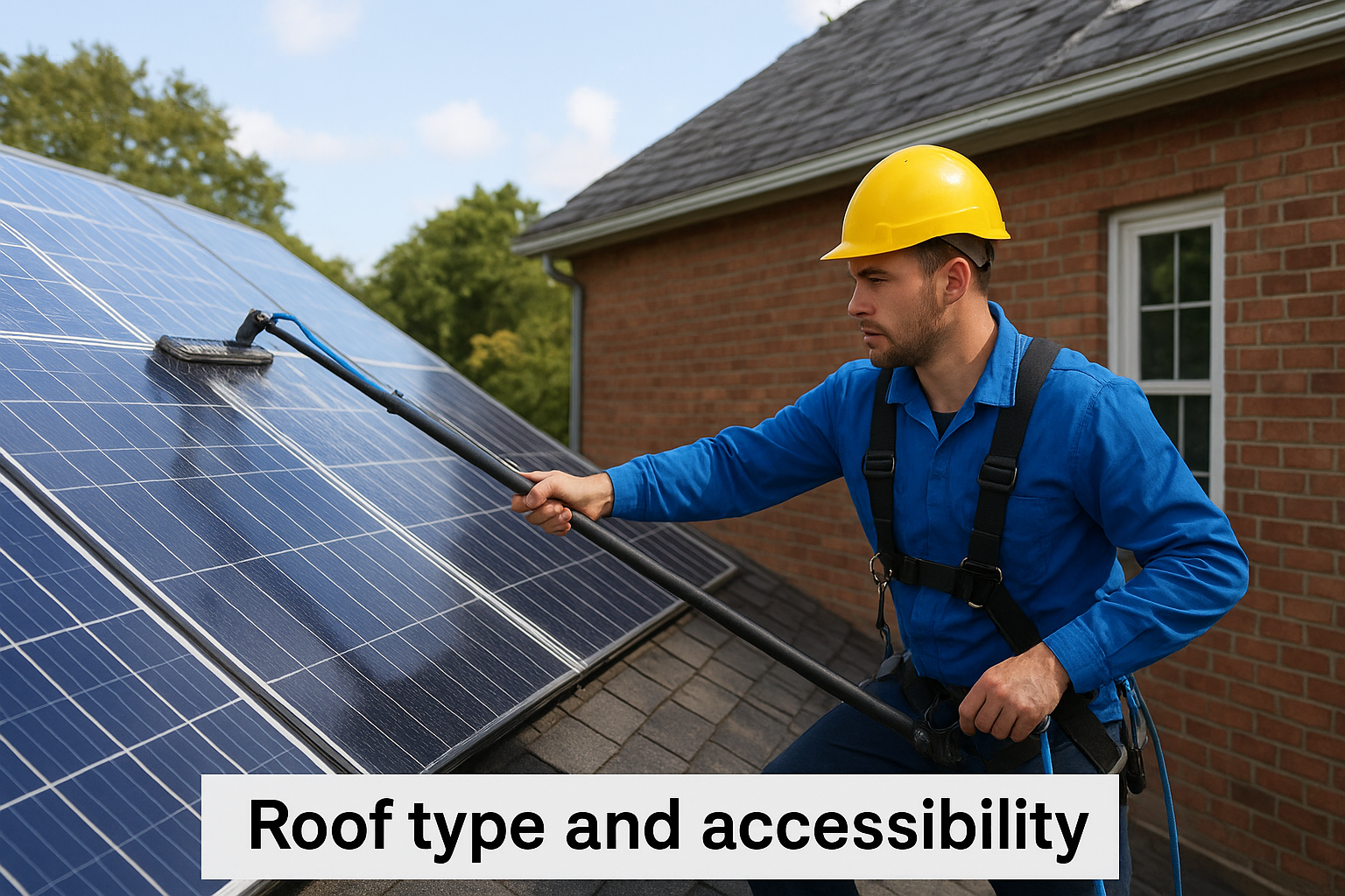 Roof type and accessibility