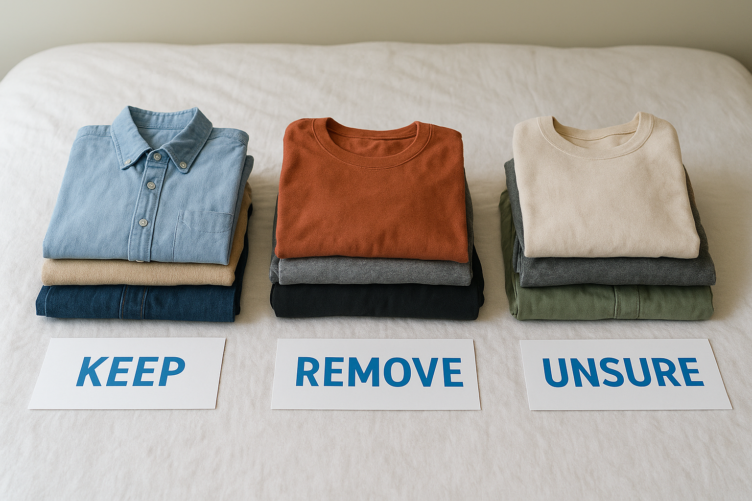 The three-pile method