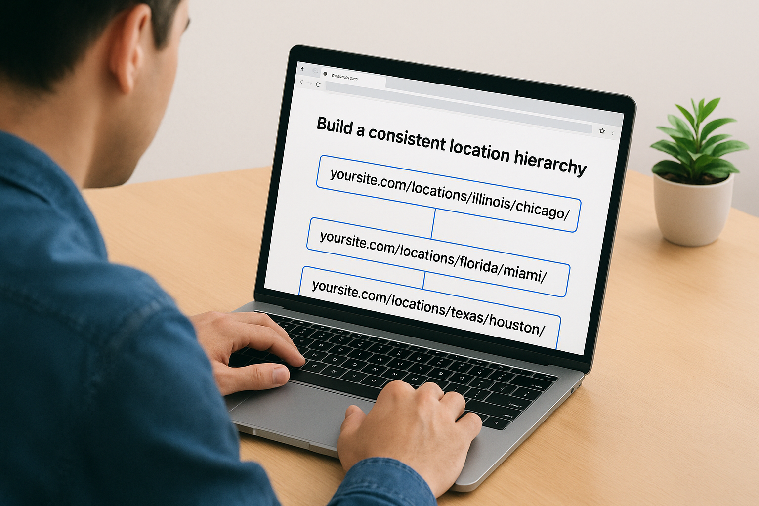Build a consistent location hierarchy