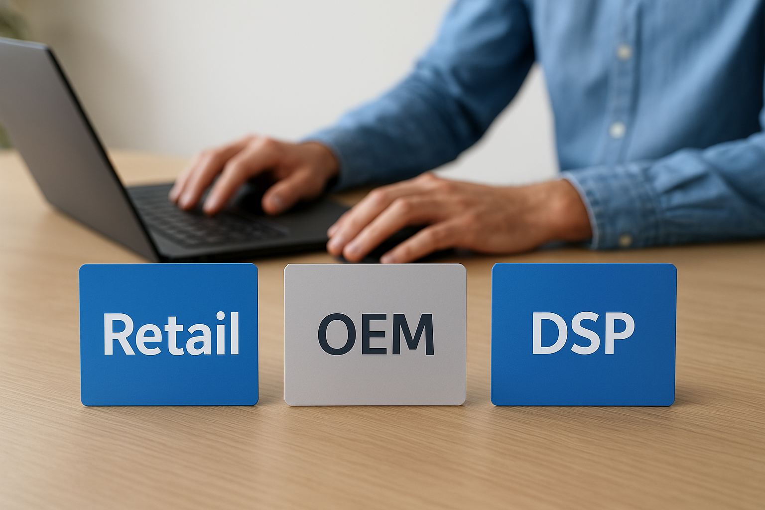Retail, OEM und DSP klar unterscheiden