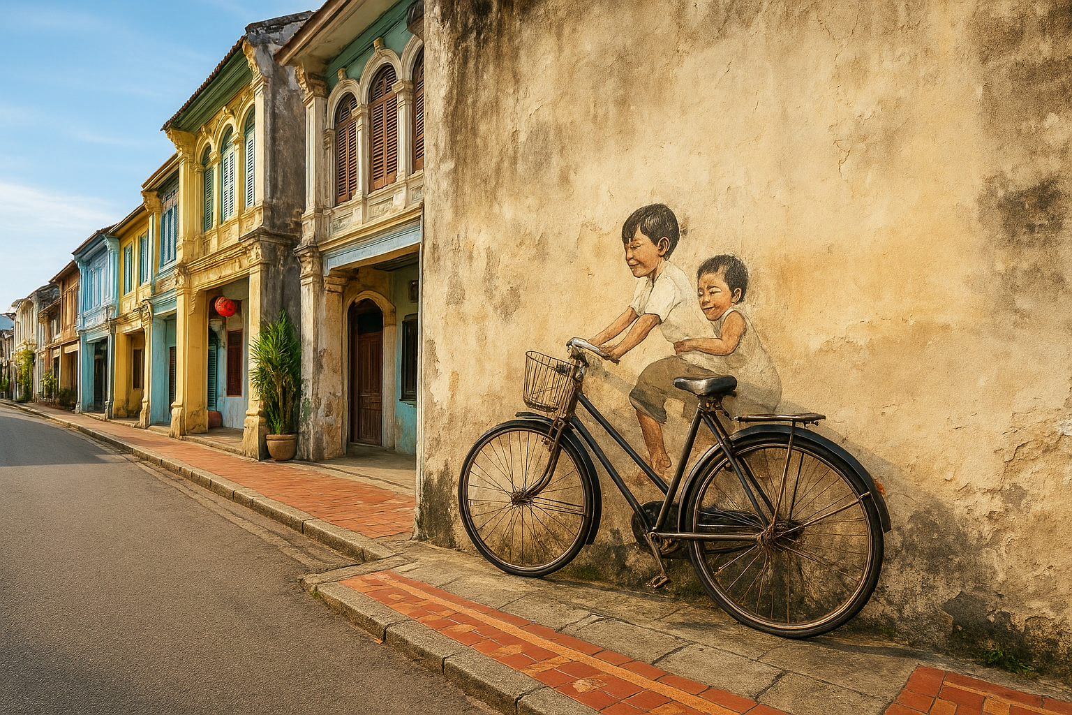 2. George Town heritage streets and street art