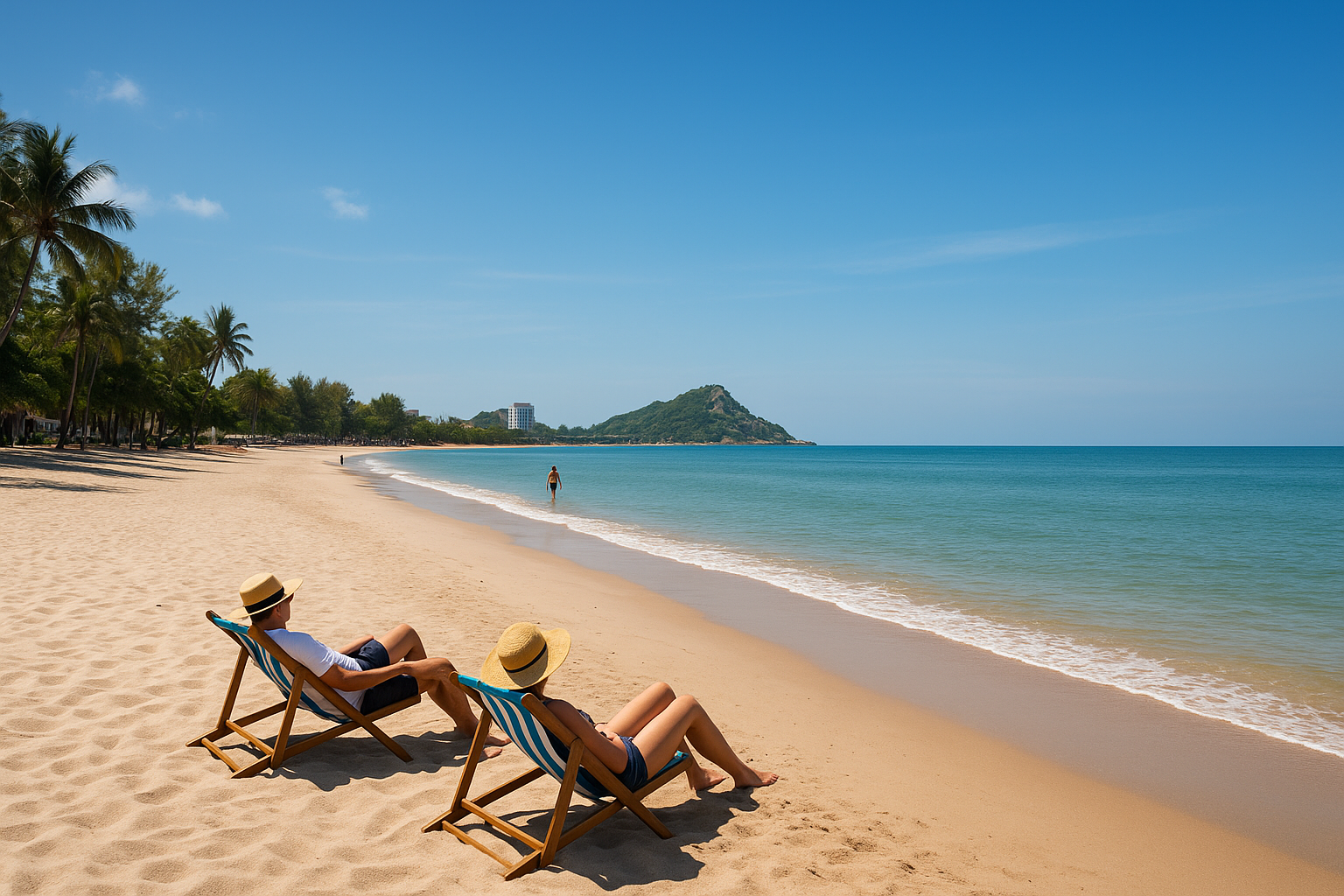 Jak wygląda plażowanie w kurorcie blisko Bangkoku