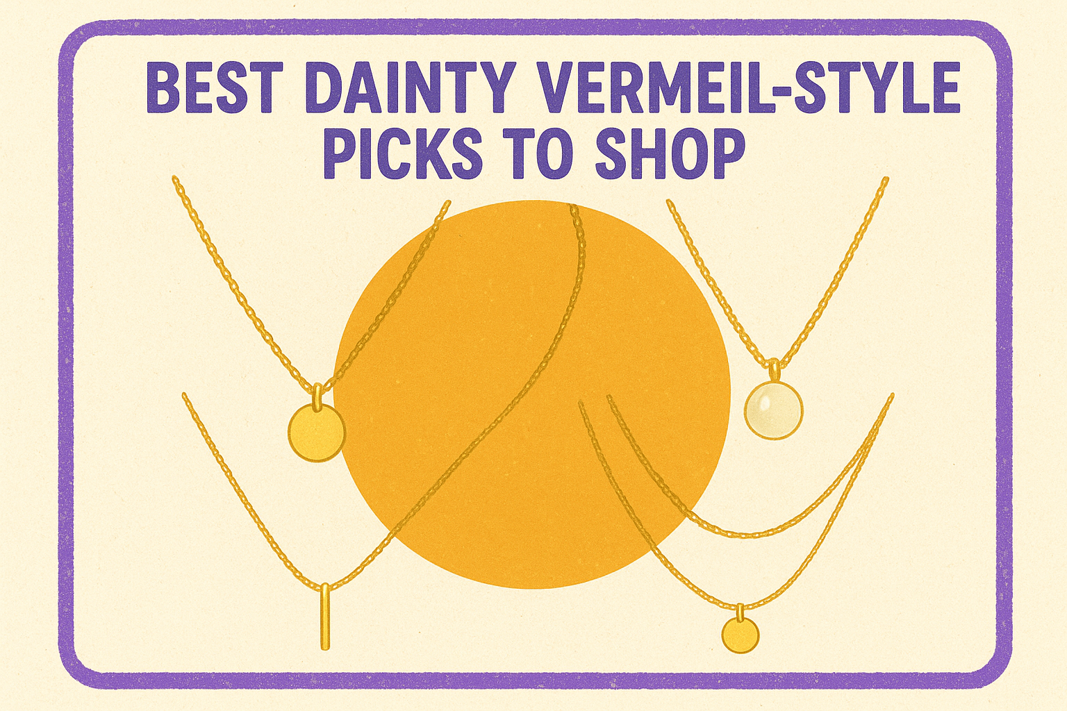 Best dainty vermeil-style picks to shop