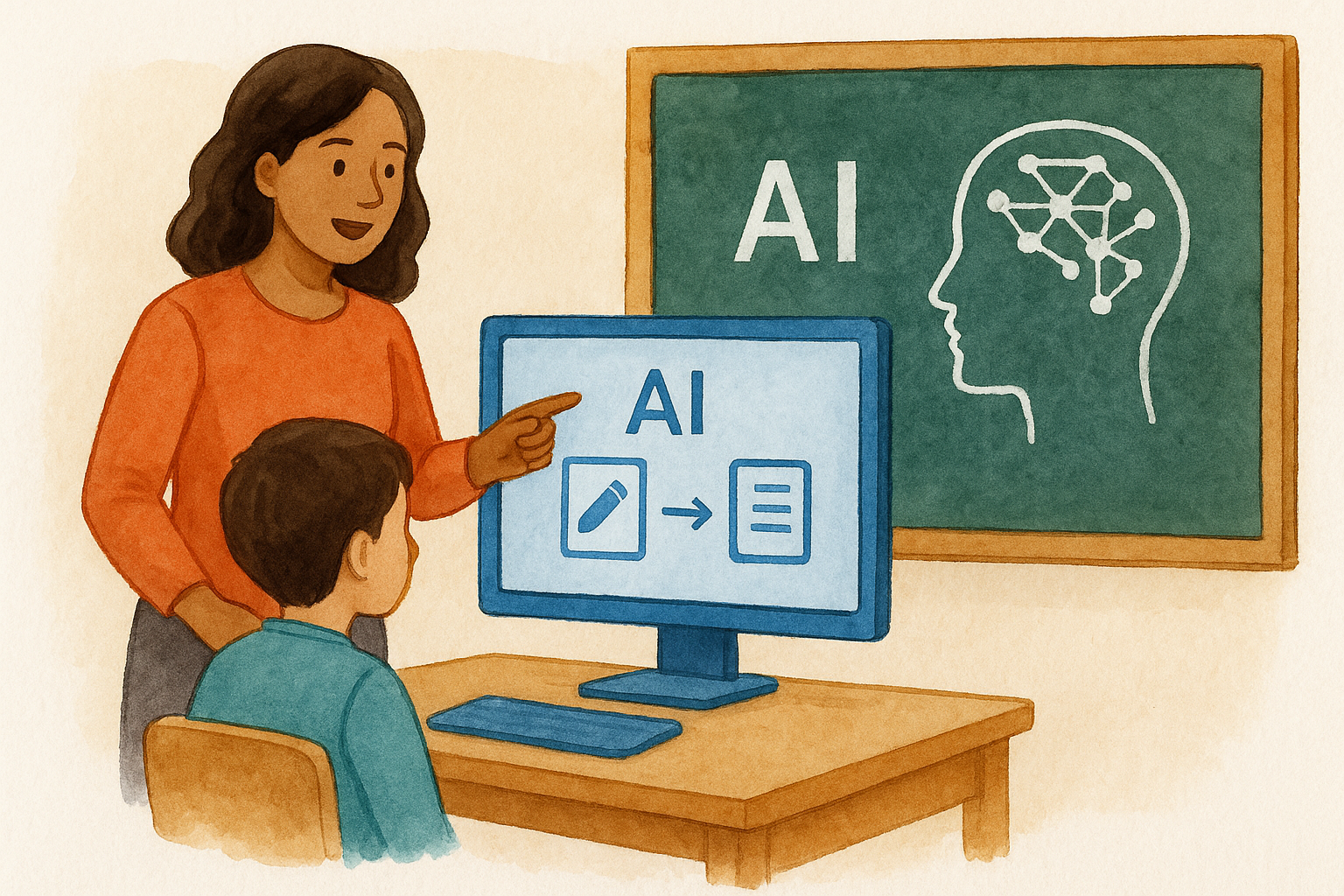 How AI in education works in the classroom