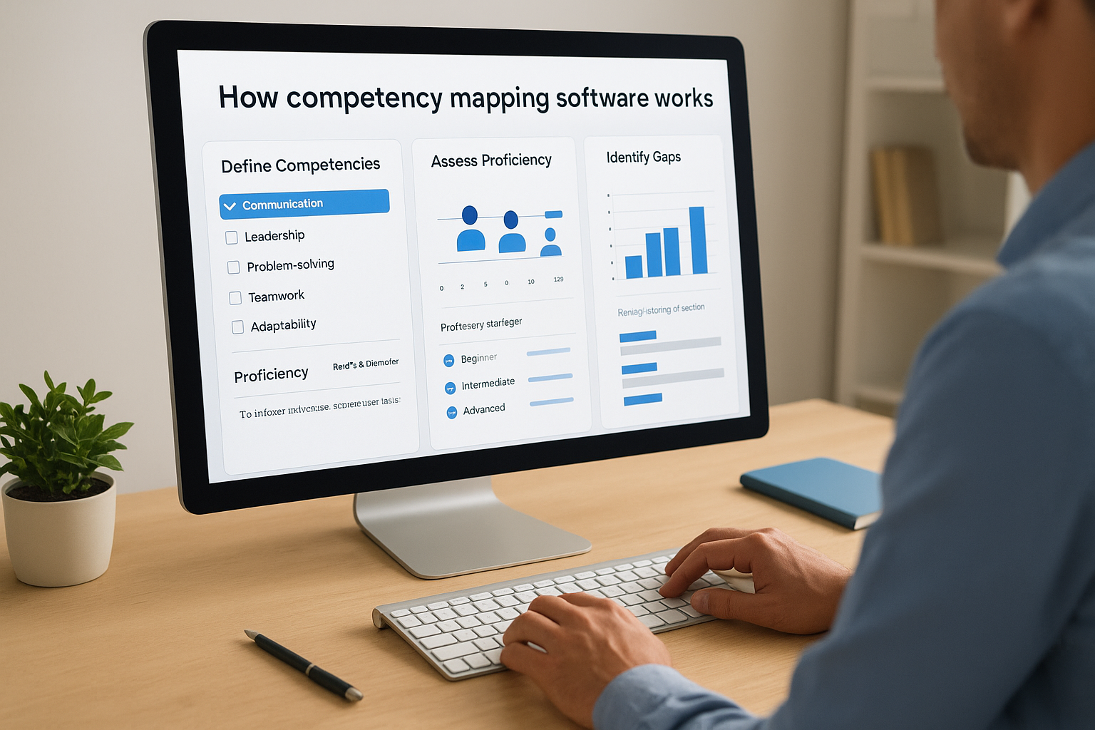How competency mapping software works