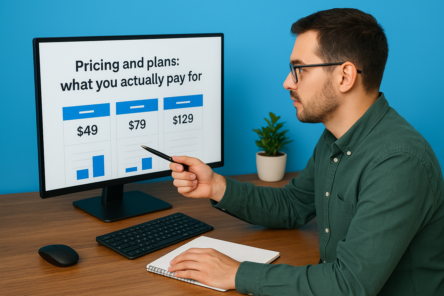 Pricing and plans: what you actually pay for