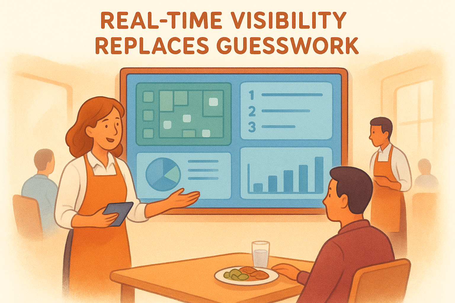 Real-time visibility replaces guesswork