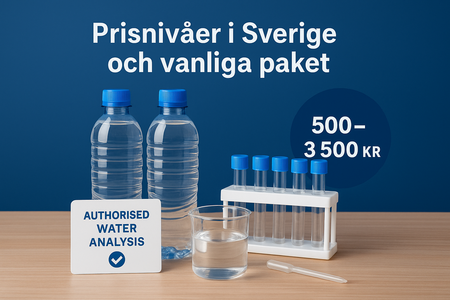 Prisnivåer i Sverige och vanliga paket