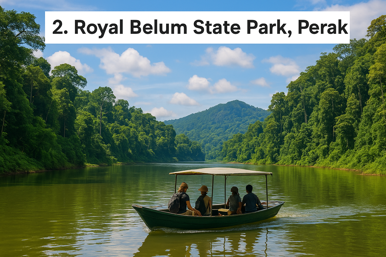 2. Royal Belum State Park, Perak