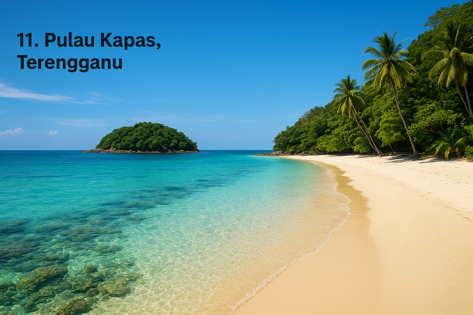 11. Pulau Kapas, Terengganu