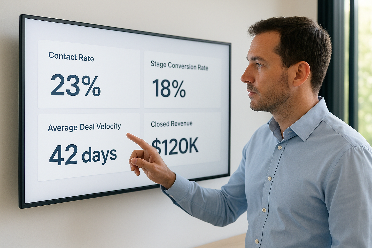 8. Track the right enablement metrics and review weekly