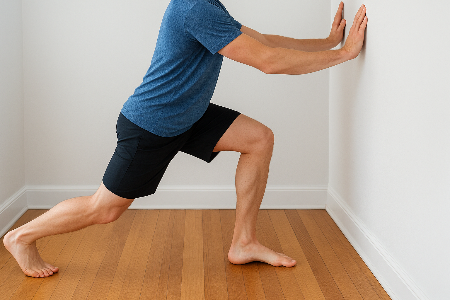 Calf and Achilles stretches that reduce foot load