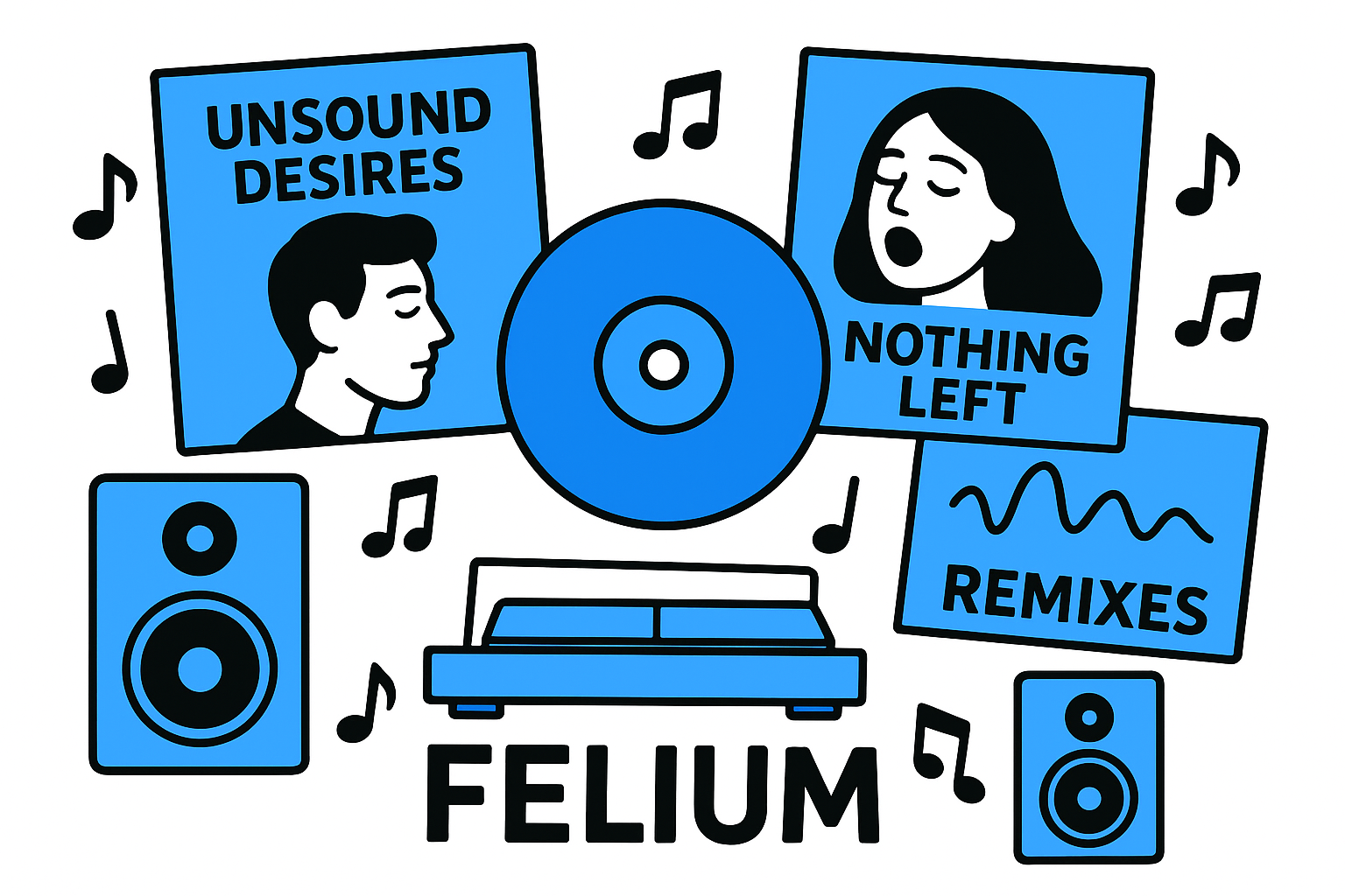 Core releases that define his catalog