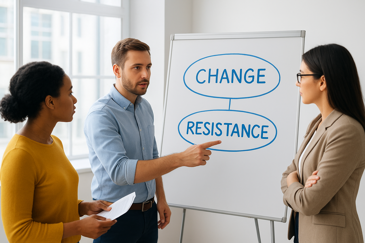 Step 4. Implement change and manage resistance