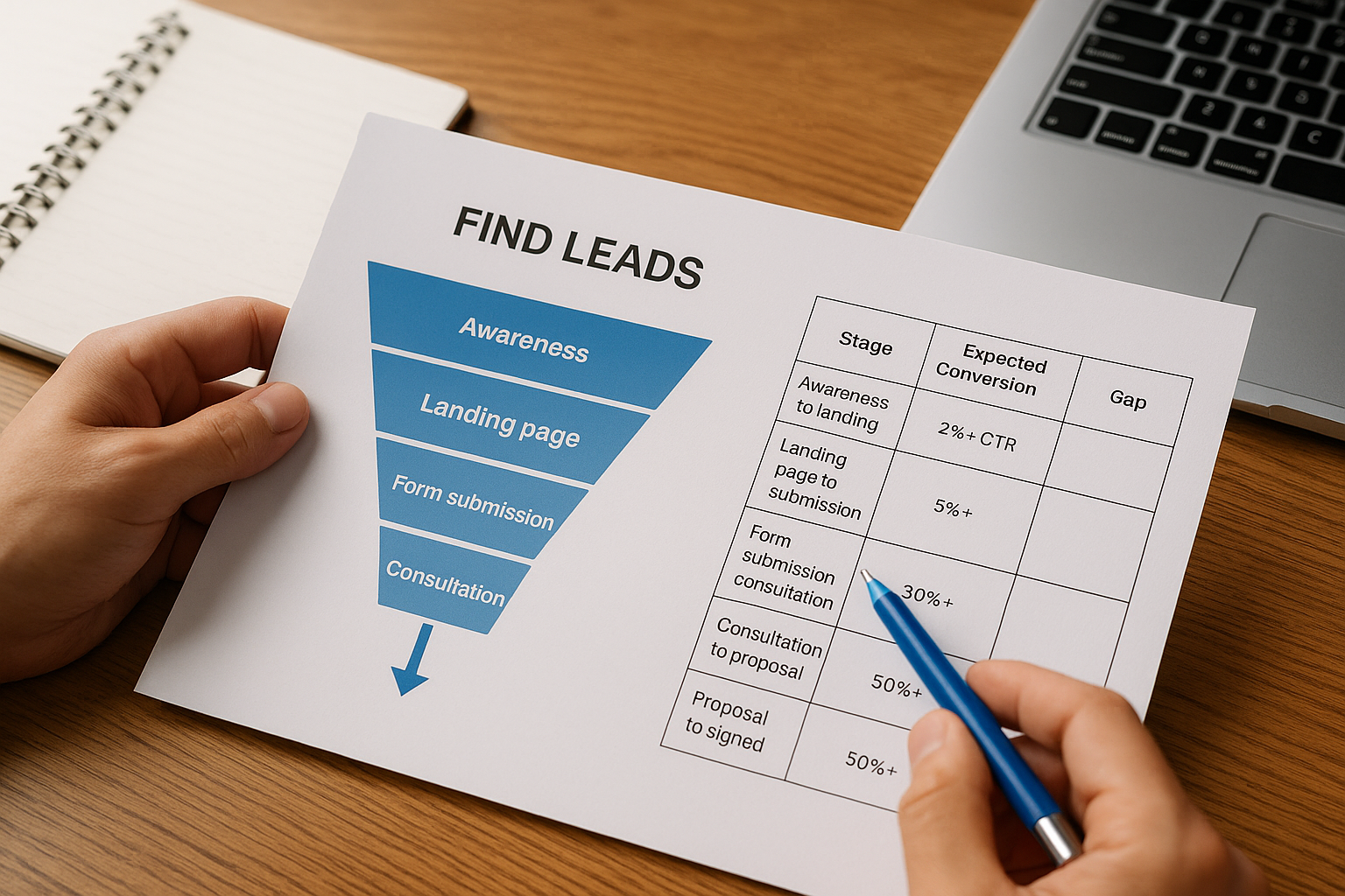 How to identify where leads drop off