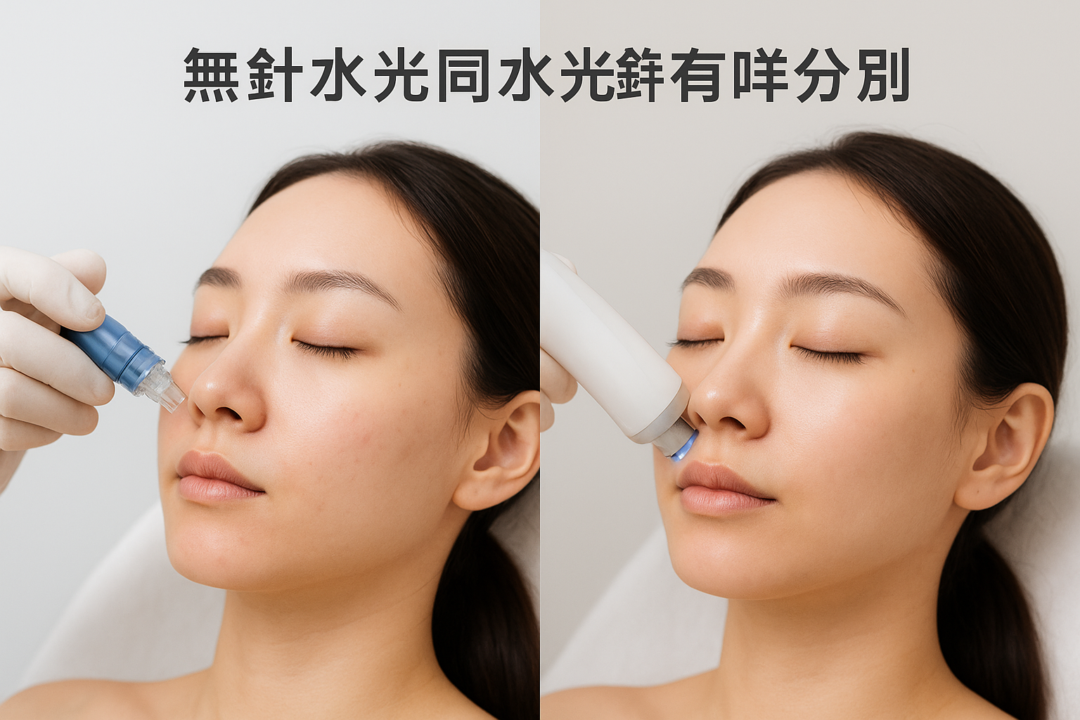 無針水光同水光針有咩分別