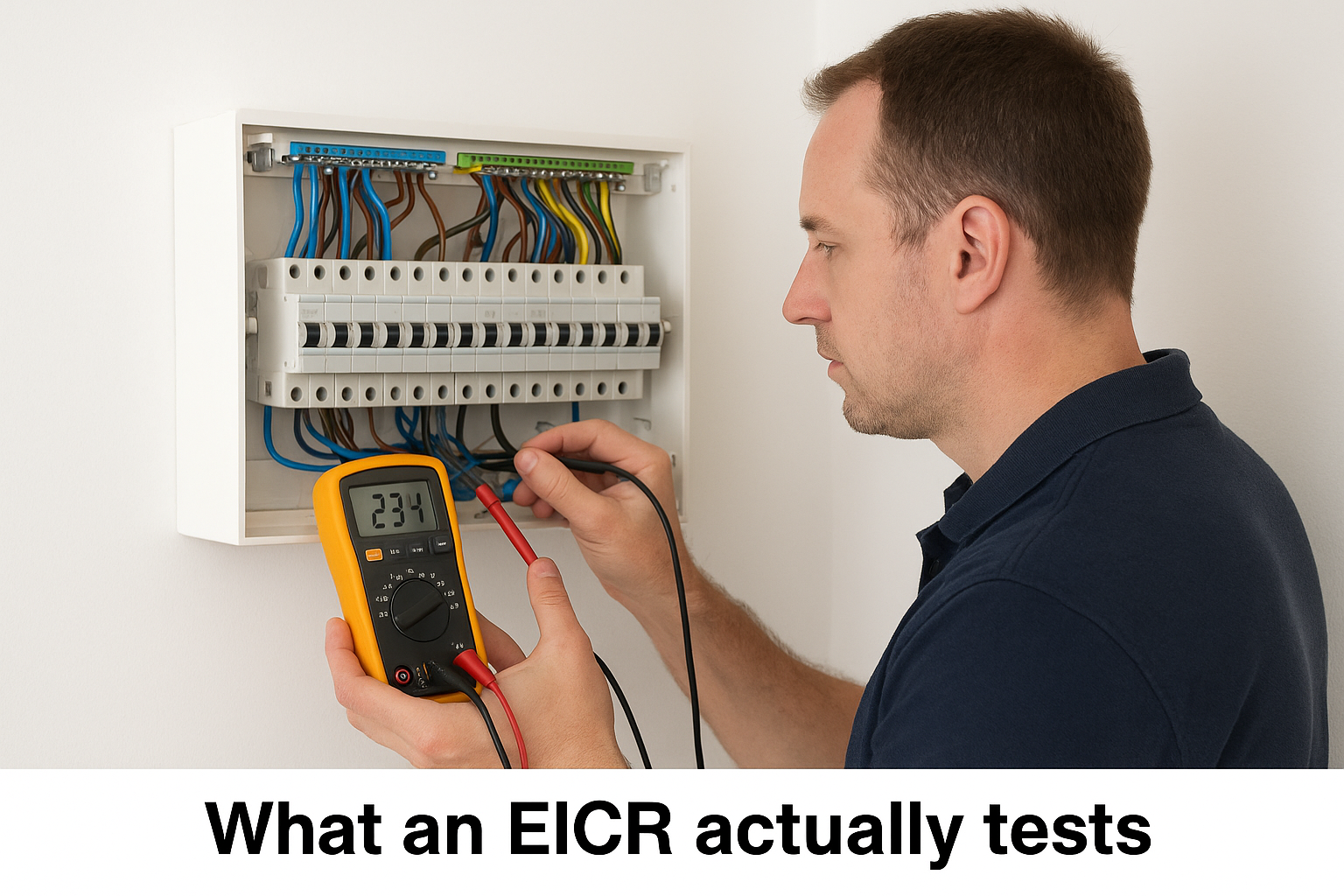 What an EICR actually tests