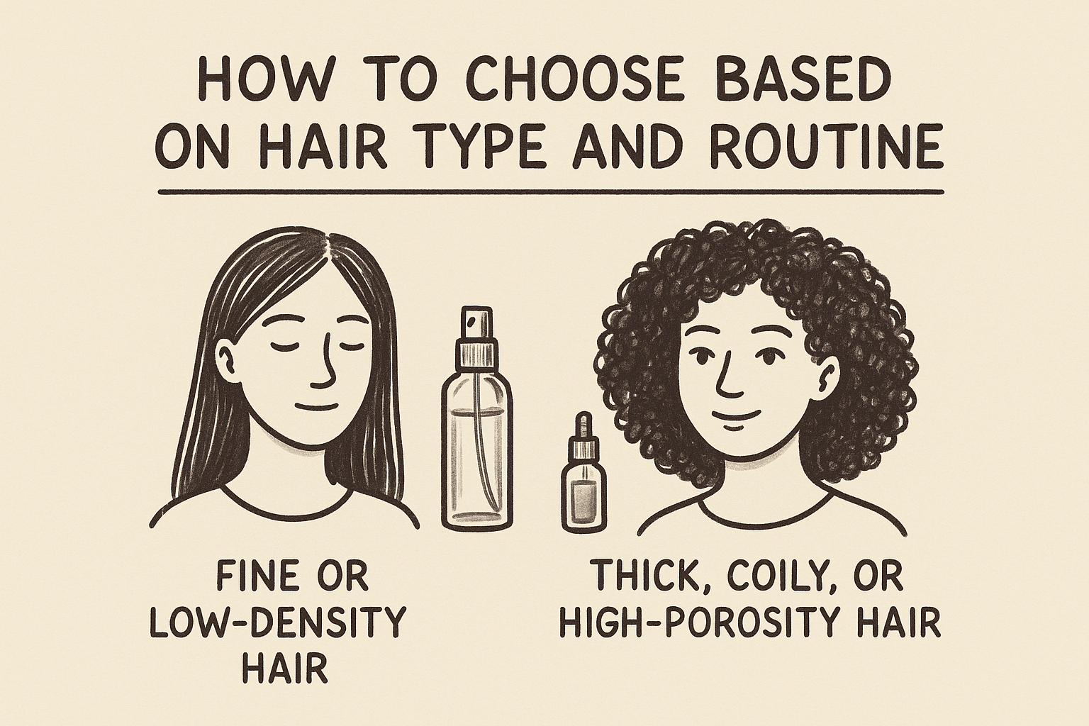How to choose based on hair type and routine