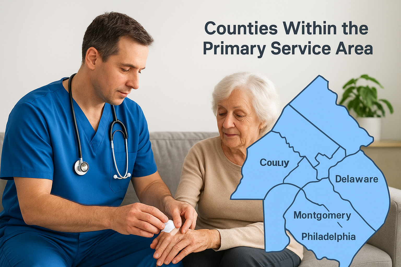 Counties Within the Primary Service Area