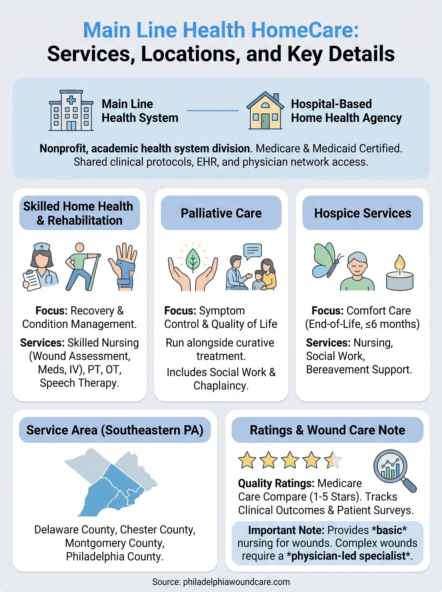 main line health homecare infographic